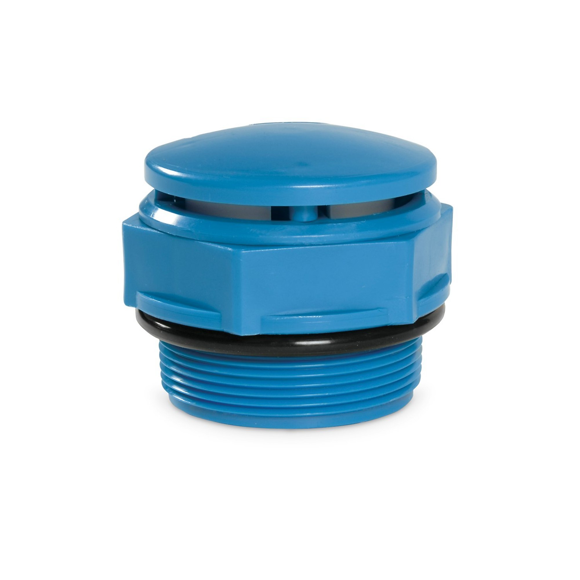 Rhino Tuff Tanks 1-Way Breather Cap - 2in. NPT, Vacuum Relief, Viton & Nitrile Seals, Model# RTT-4032